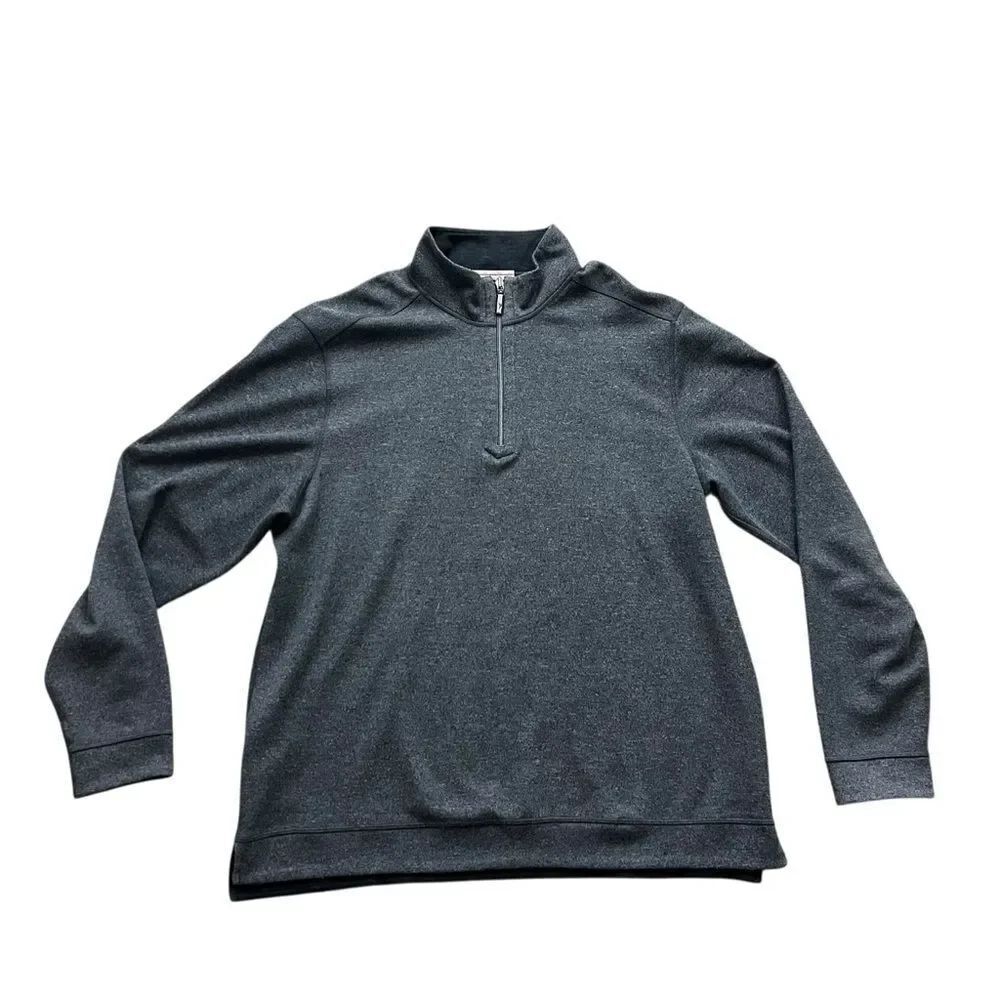 Tommy Bahama flipview reversible quarter zip sweatshirt men's L